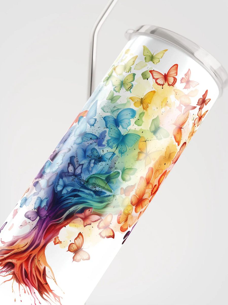 Colorful Butterfly Leaves Tree of Life 20-oz Tumbler product image (5)