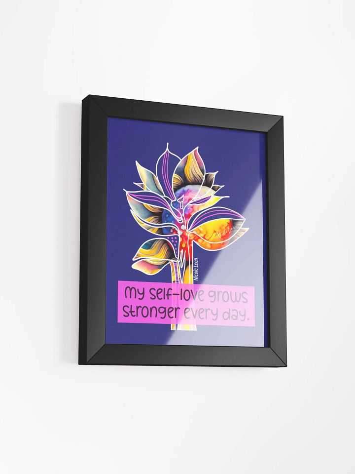 Self-Love Blossom Matte Poster product image (2)