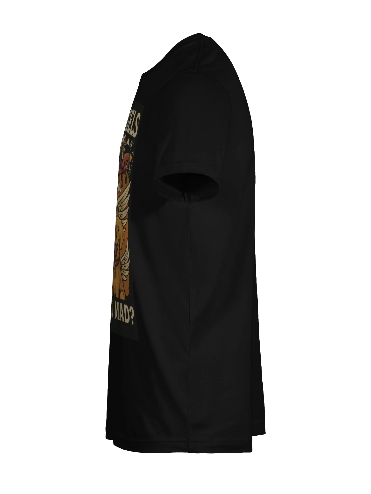 Original design- Mel’s Angels “I Lived. You Mad?” T-Shirt – Bella+Canvas Unisex Graphic Tee, Road-Worn Survivor Series product image (12)