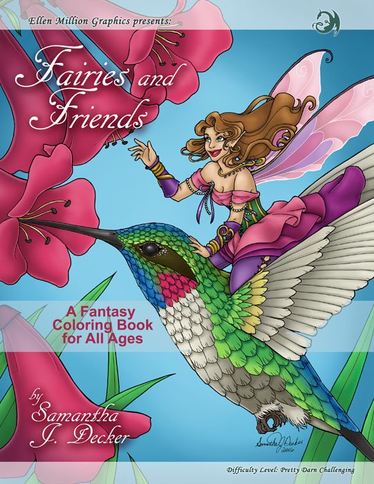 Fairies and Friends - Coloring Book product image (1)