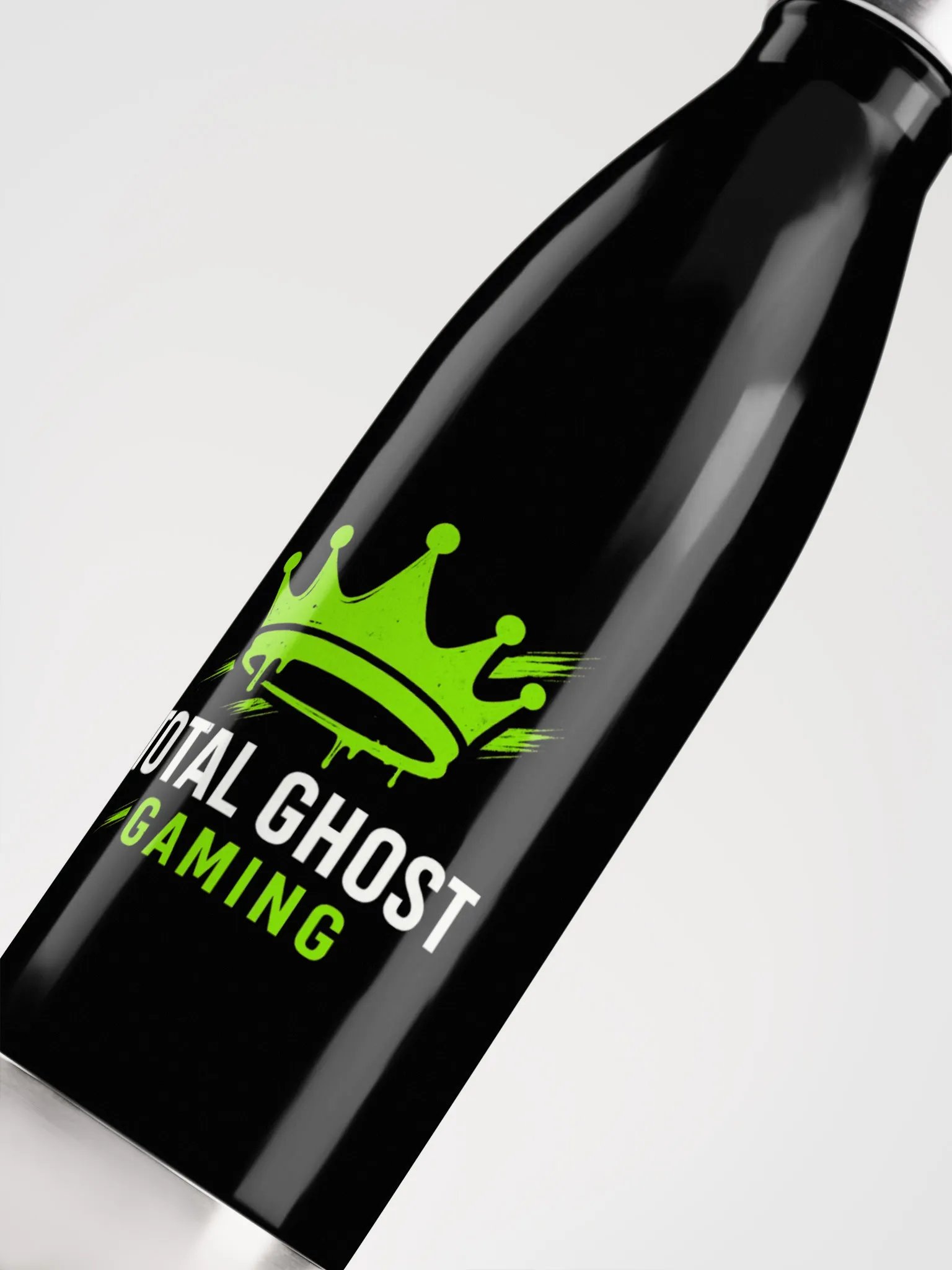 Crowned Gaming Stainless Steel Water Bottle product image (5)