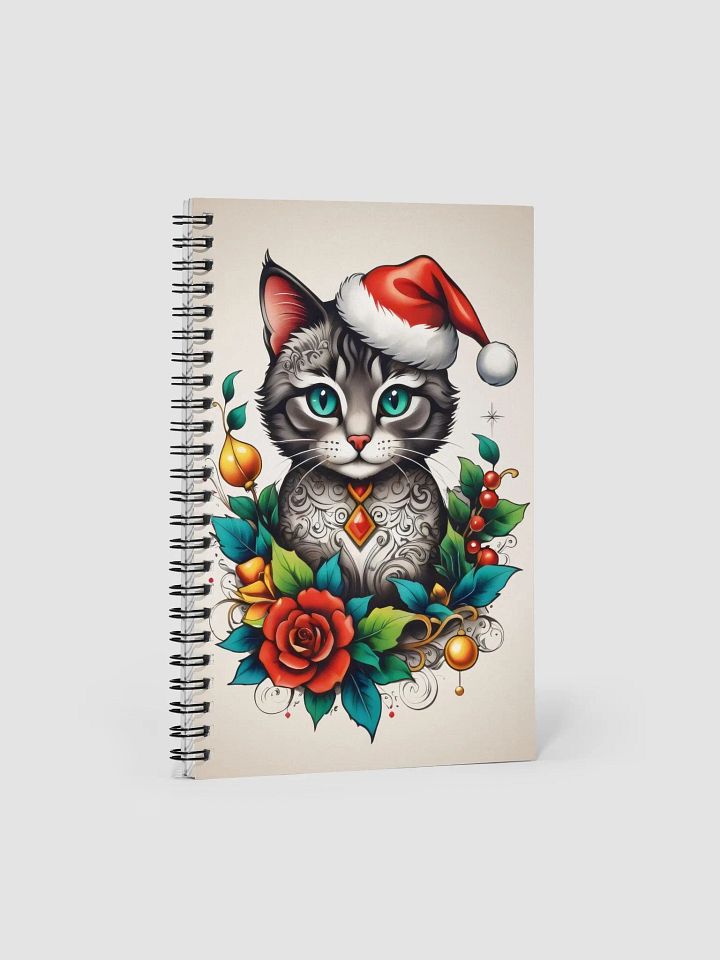 Santa Paws Spiral Notebook product image (1)