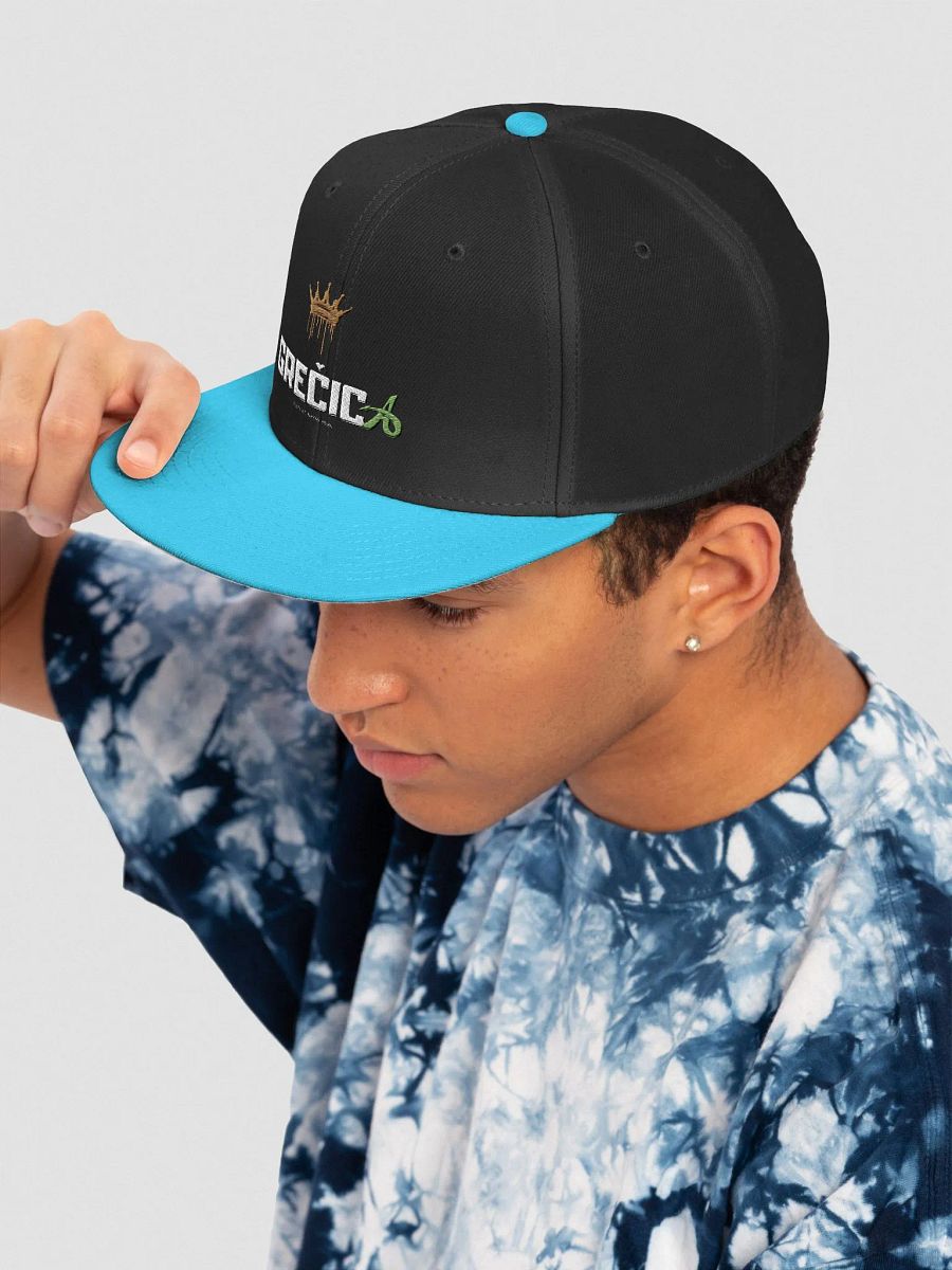 GREČICA BRAND Royal Crest Wool Blend Snapback product image (7)