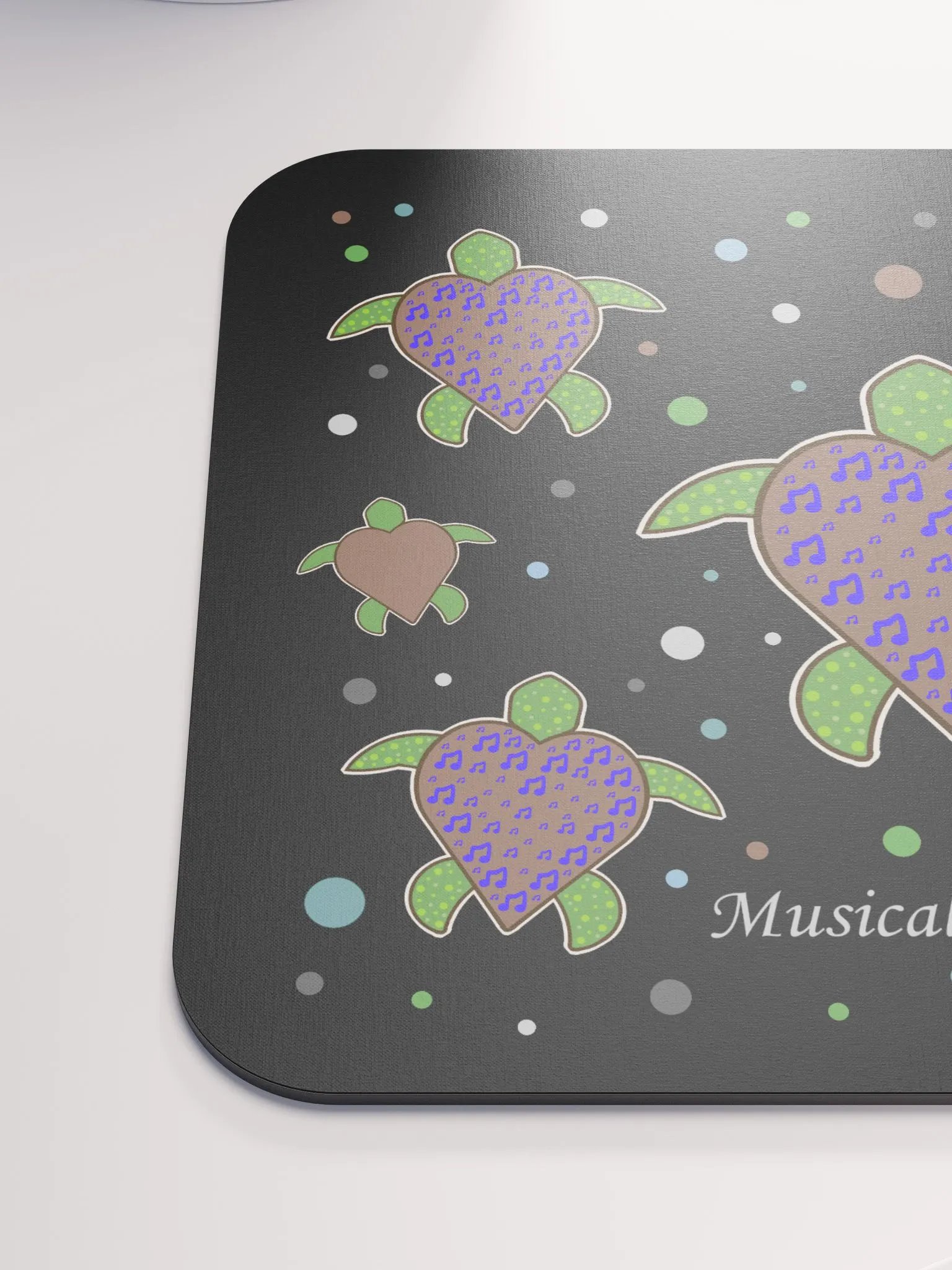 Turtle Heart Mousepad product image (6)