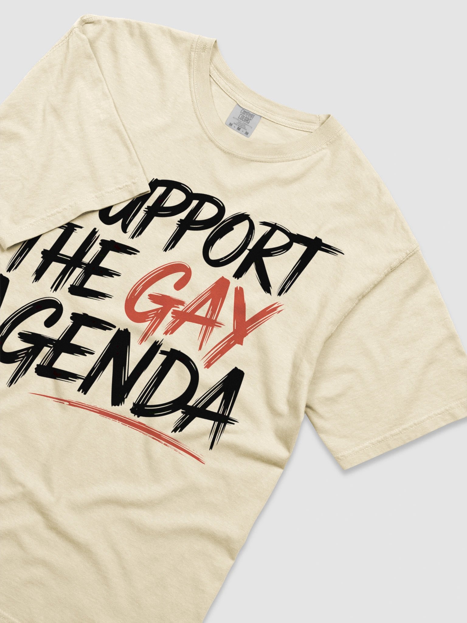 I Support The Gay Agenda Unisex T-Shirt product image (3)