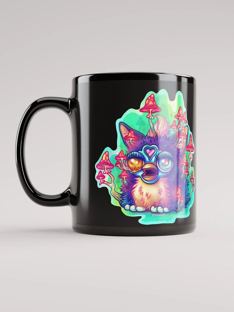 Nostalgic Fungus Creature Black Mug product image (12)
