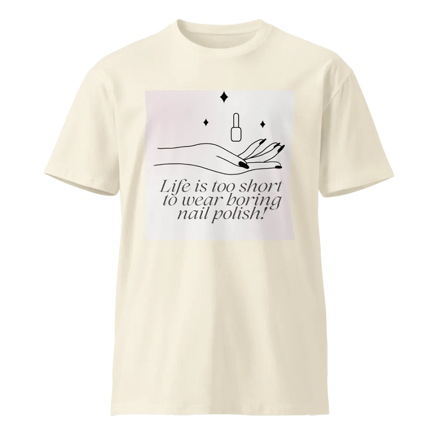Vibrant Nail Polish Lover T-Shirt product image (1)
