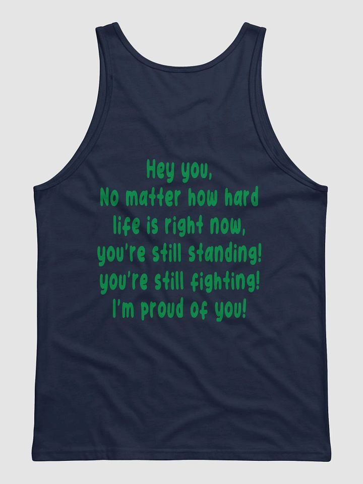 hey you male navy tank top product image (2)