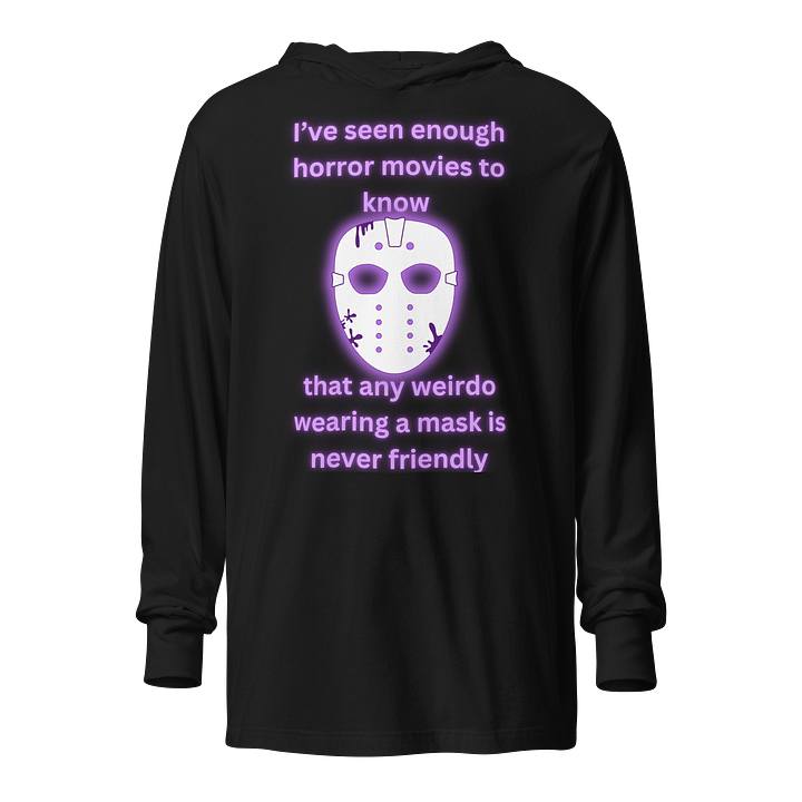 Horror Movie Masked Quote Hoodie product image (1)