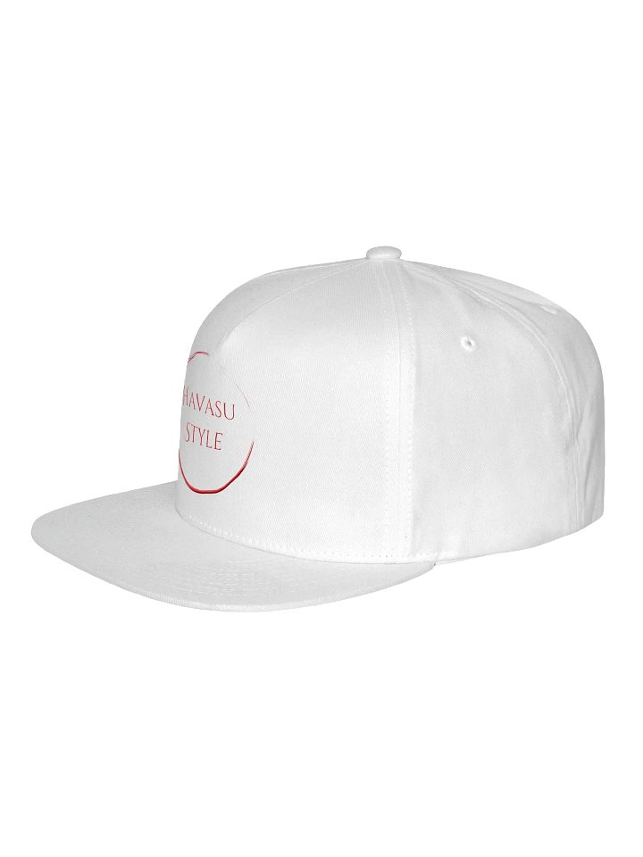 Faded Circle Havasu Style Red Flat Bill Snapback product image (2)