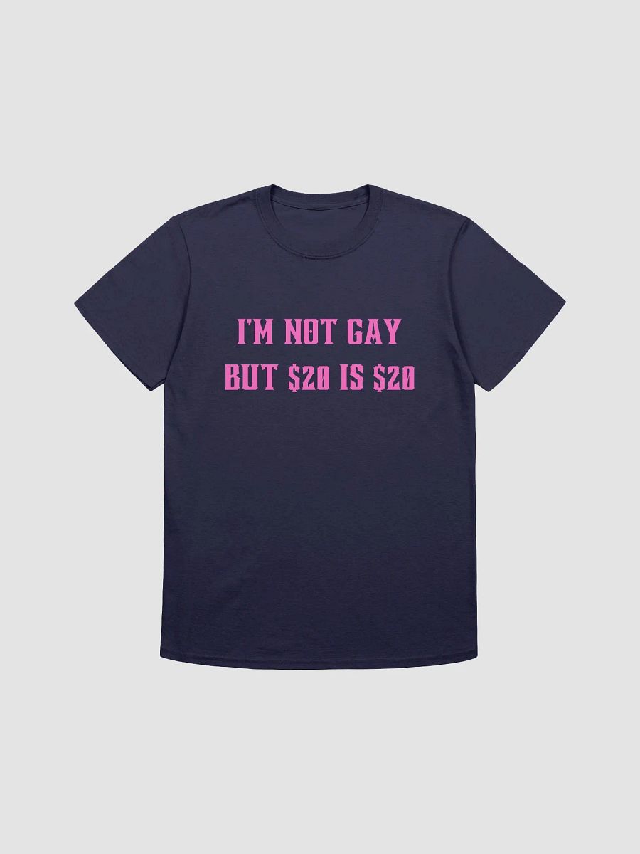 I'm Not Gay But $20 is $20 Unisex T-Shirt V6 product image (1)