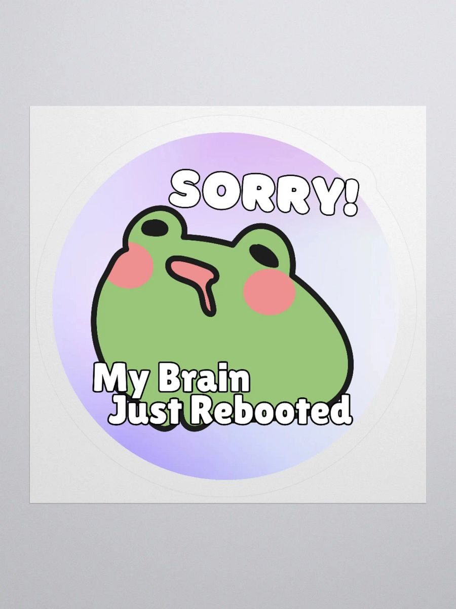 Reboot Sticker product image (3)