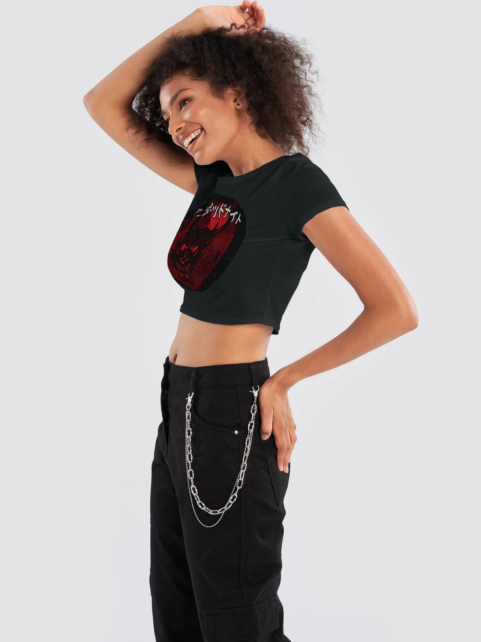 Midnight Oni Crop Tee product image (10)