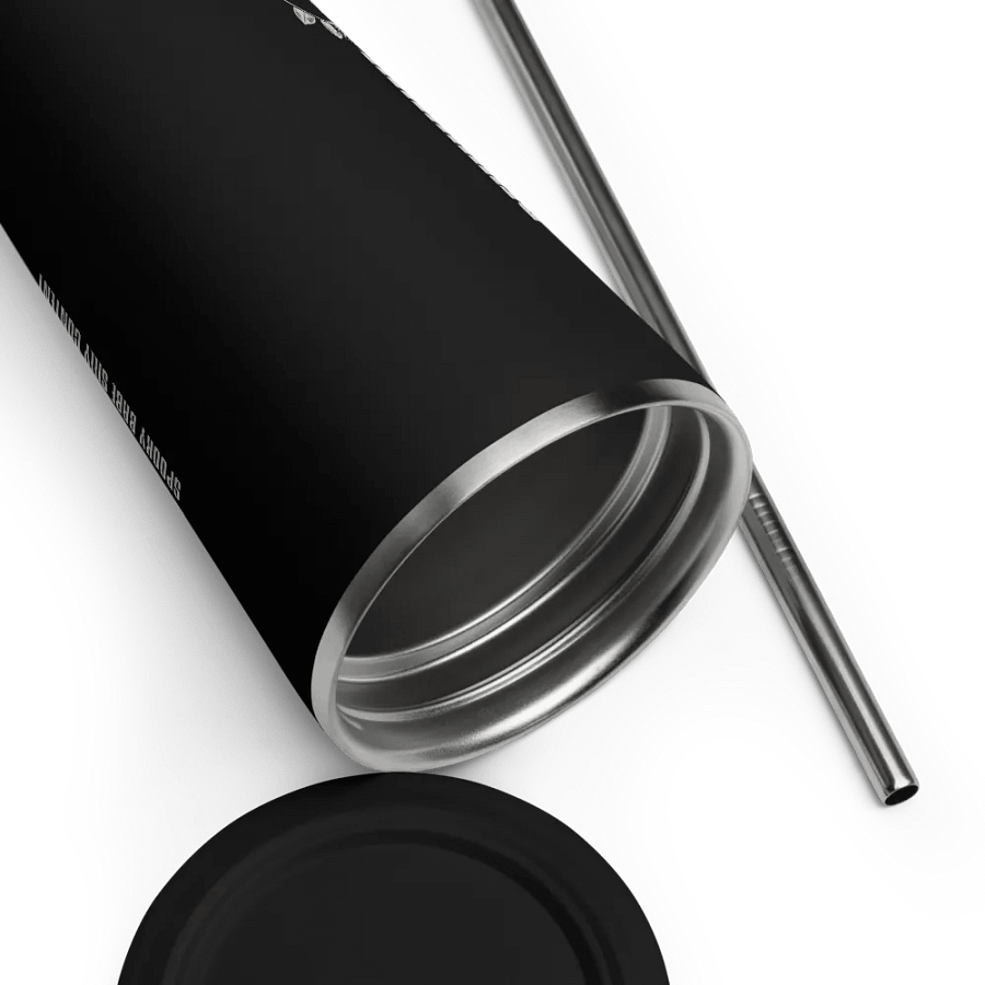 Restricted Content INSULATED TUMBLER WITH A STRAW product image (3)
