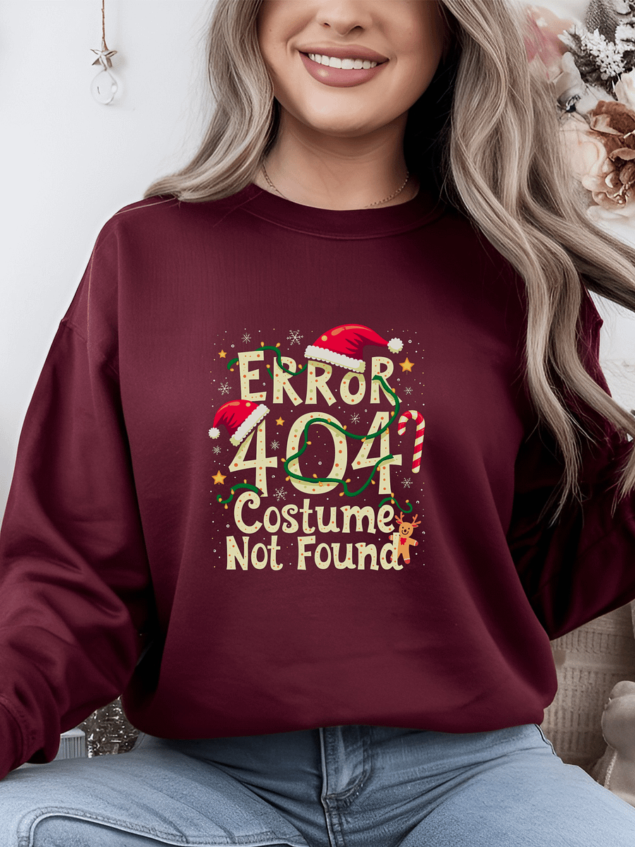 Error 404 Costume Not Found Sweatshirt product image (1)
