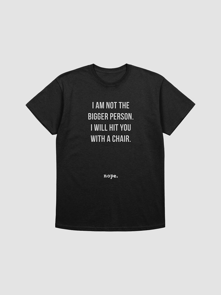 nope. resolute - chair tee product image (1)