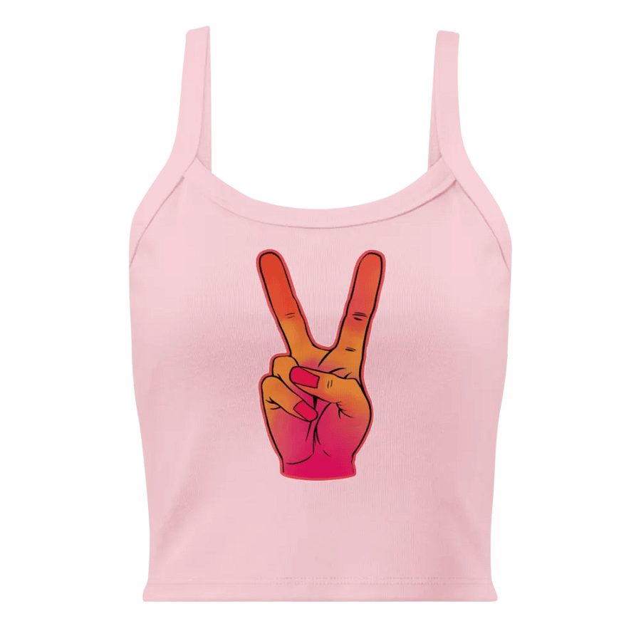 Sunset Peace Ribbed Tank Top product image (1)