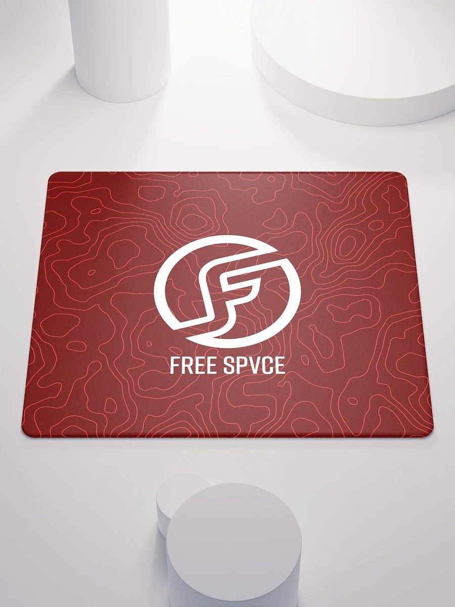 Topographic Red Mousepad product image (2)