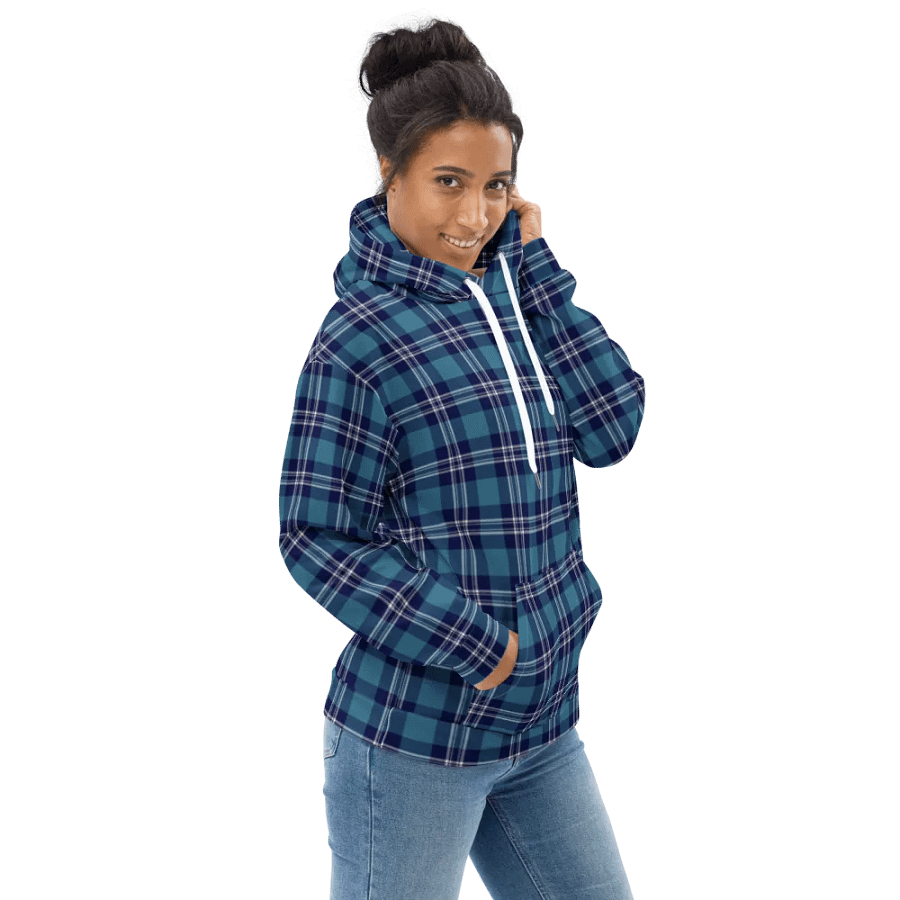 St Andrews Tartan Hoodie product image (1)