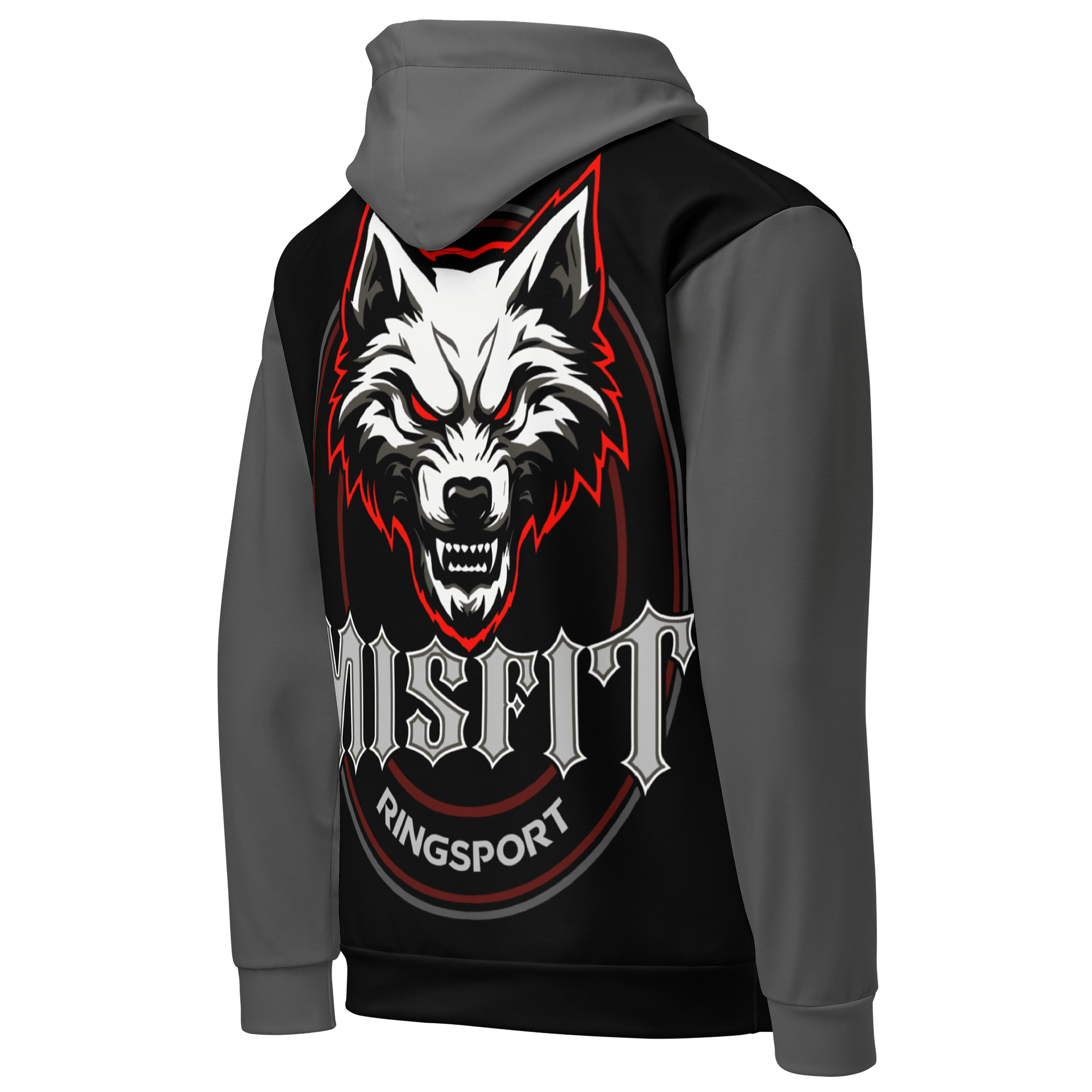 Misfit ringsport all over print hoodie product image (5)