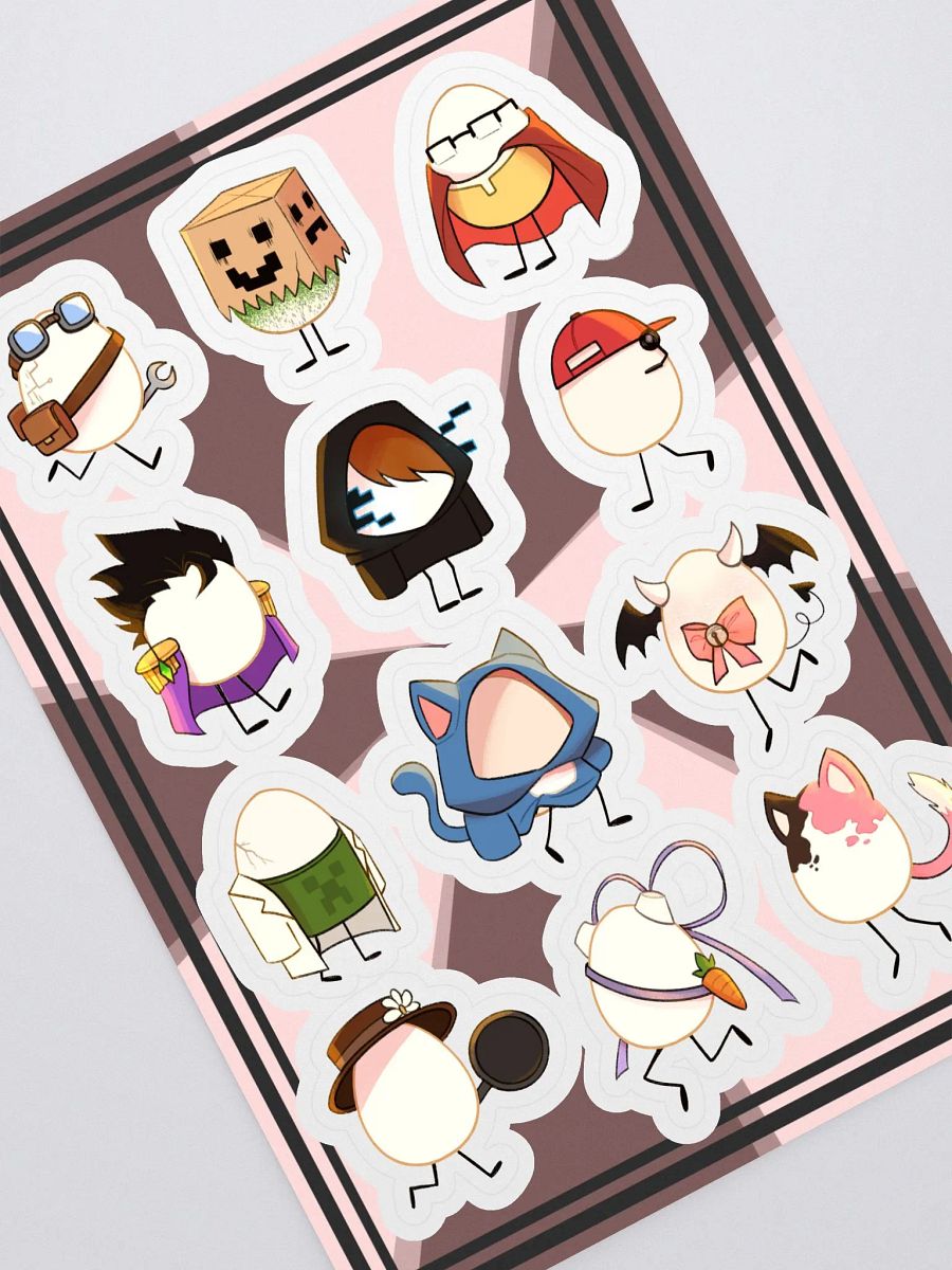 Egg Parents! Sticker Sheet 2 product image (2)