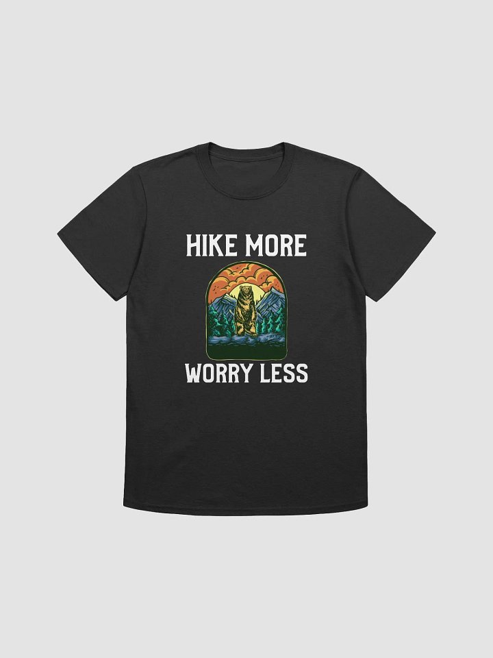 Hike more, worry less hiking t-shirt product image (1)