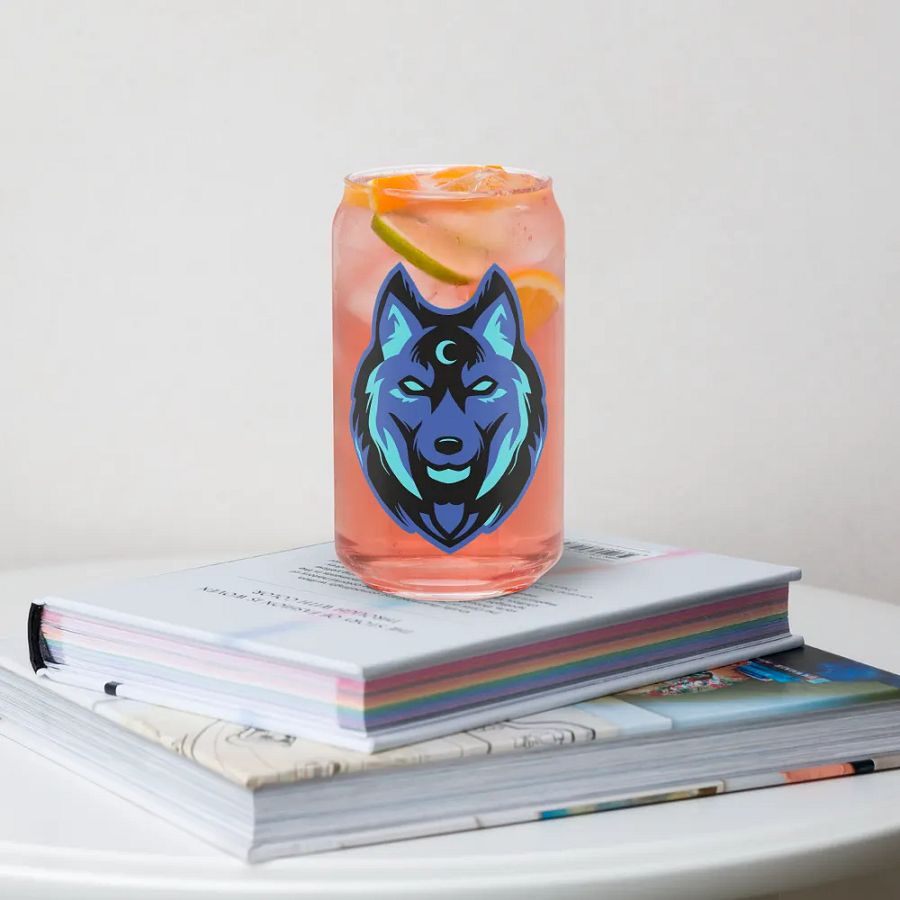 Mythic Wolf Glass Tumbler product image (4)