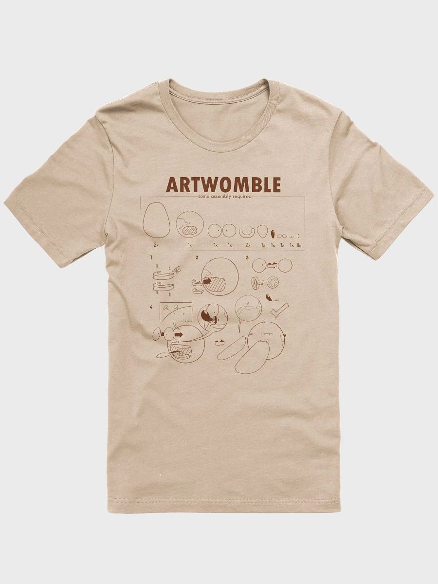 Artwomble SAR T-shirt - Brown Design product image (1)