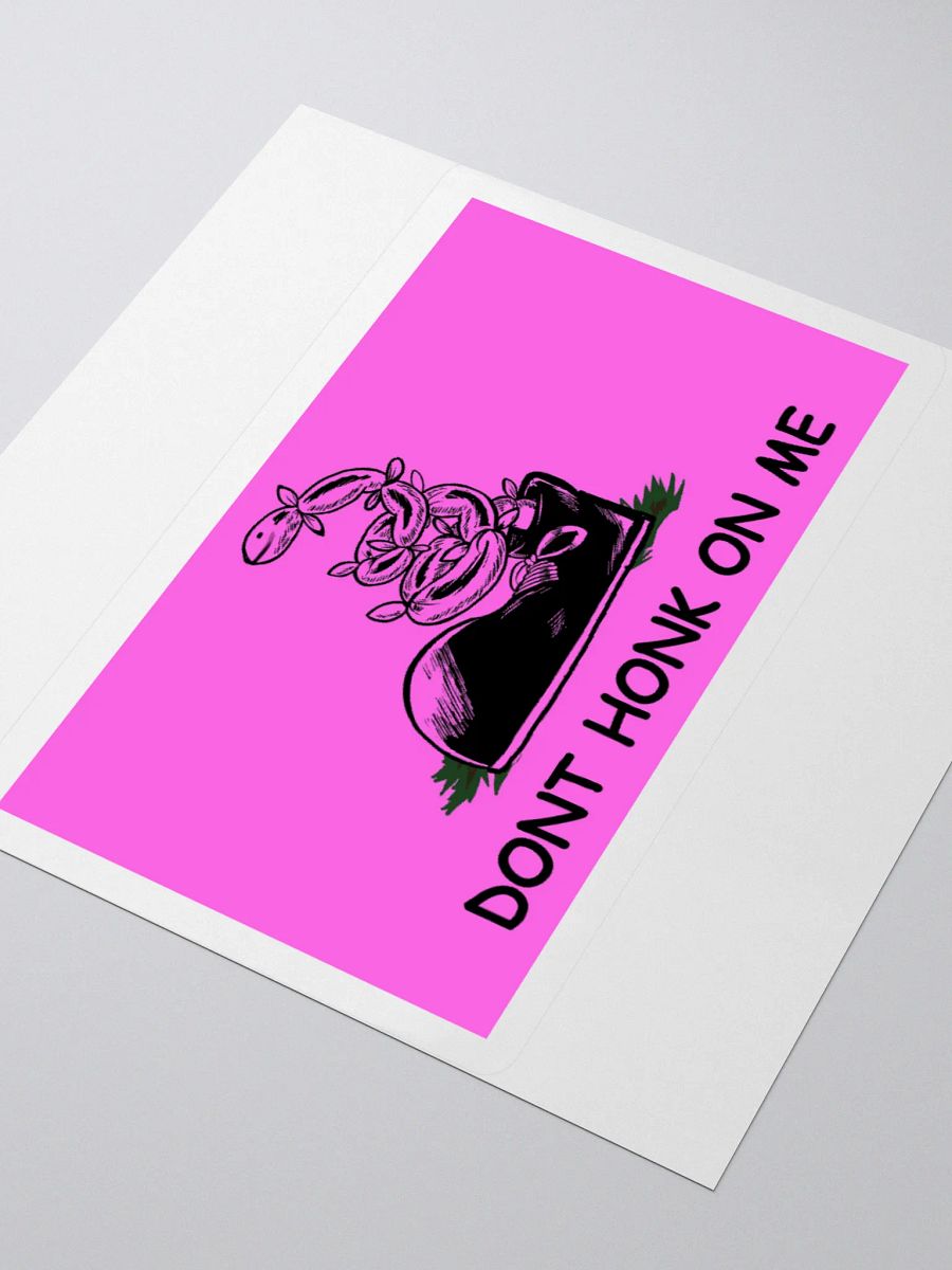 Don't Honk On Me Sticker product image (8)