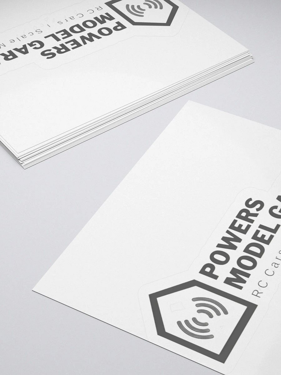 Powers Model Garage Horizontal Cut Stickers product image (4)