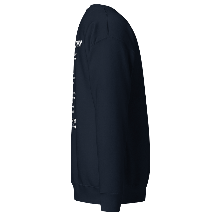 USA East Coast Tour Full Logo Sweatshirt - Dark Colours product image (8)