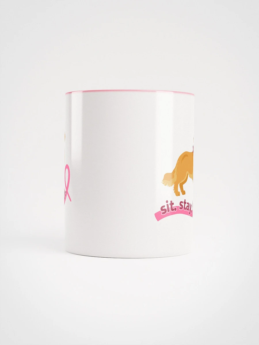 Encore Sit. Stay. Heal. Breast Cancer Awareness Coffee Mug product image (5)