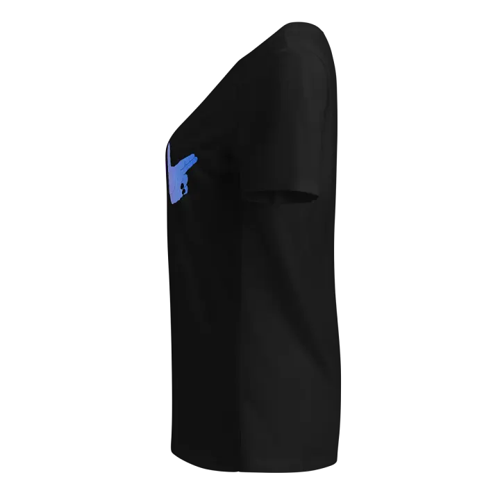 Finger Guns (bi flag) V Neck product image (2)