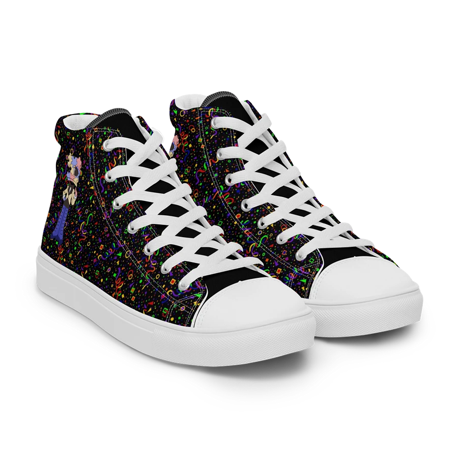 Black Arcade and White Chibi Jiggy Sneakers product image (36)