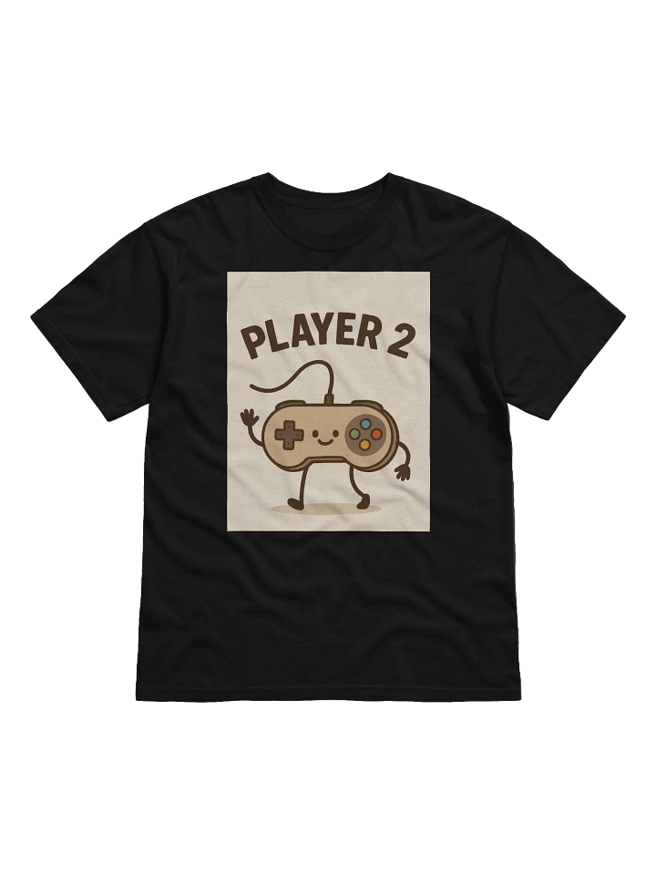 Player 2 Retro Gaming Controller T-Shirt product image (4)