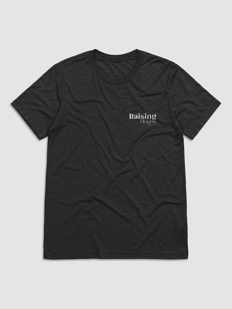 Raising Heights LOGO (white) Tee