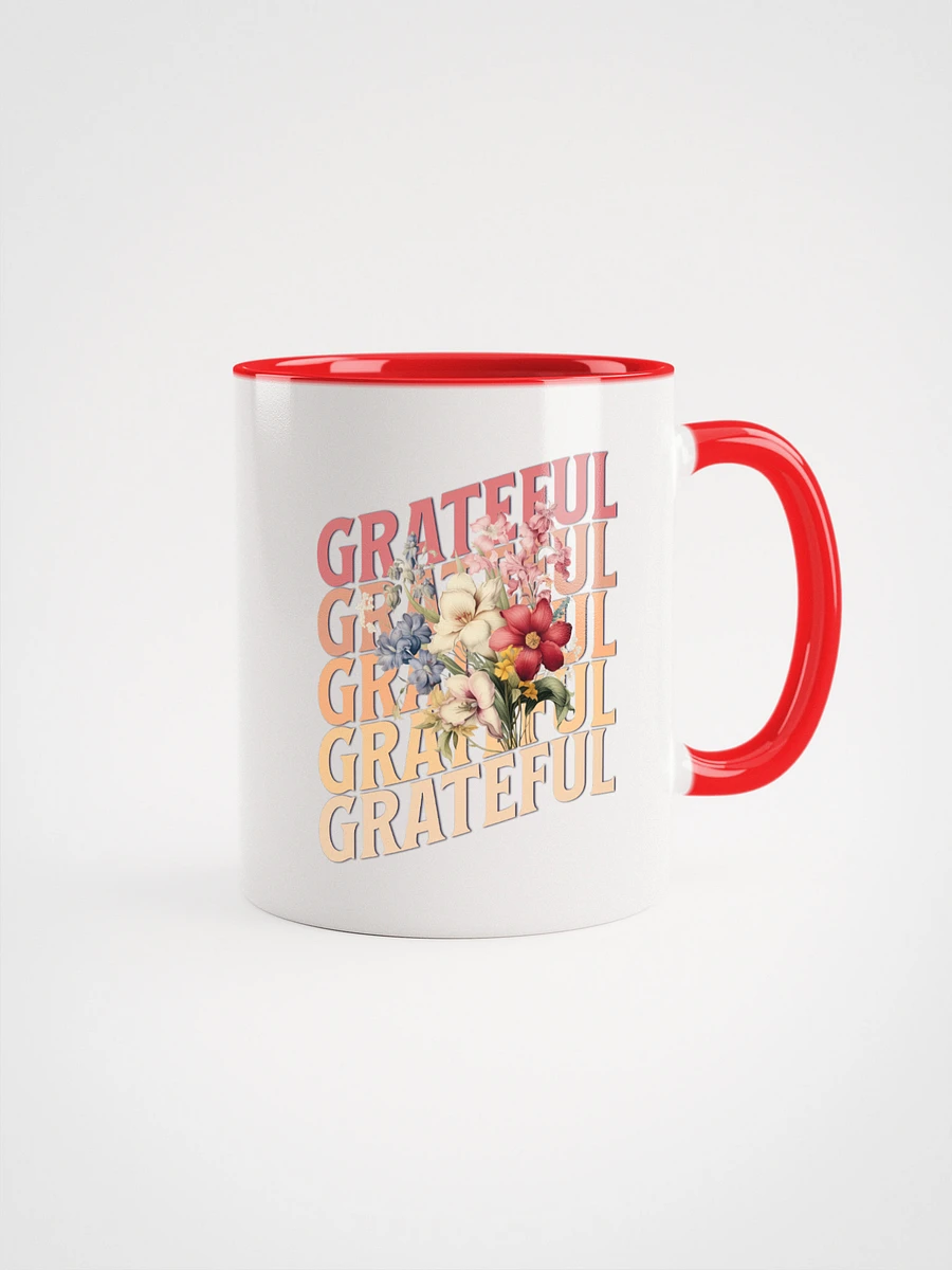 Grateful Blooms Ceramic Mug product image (1)