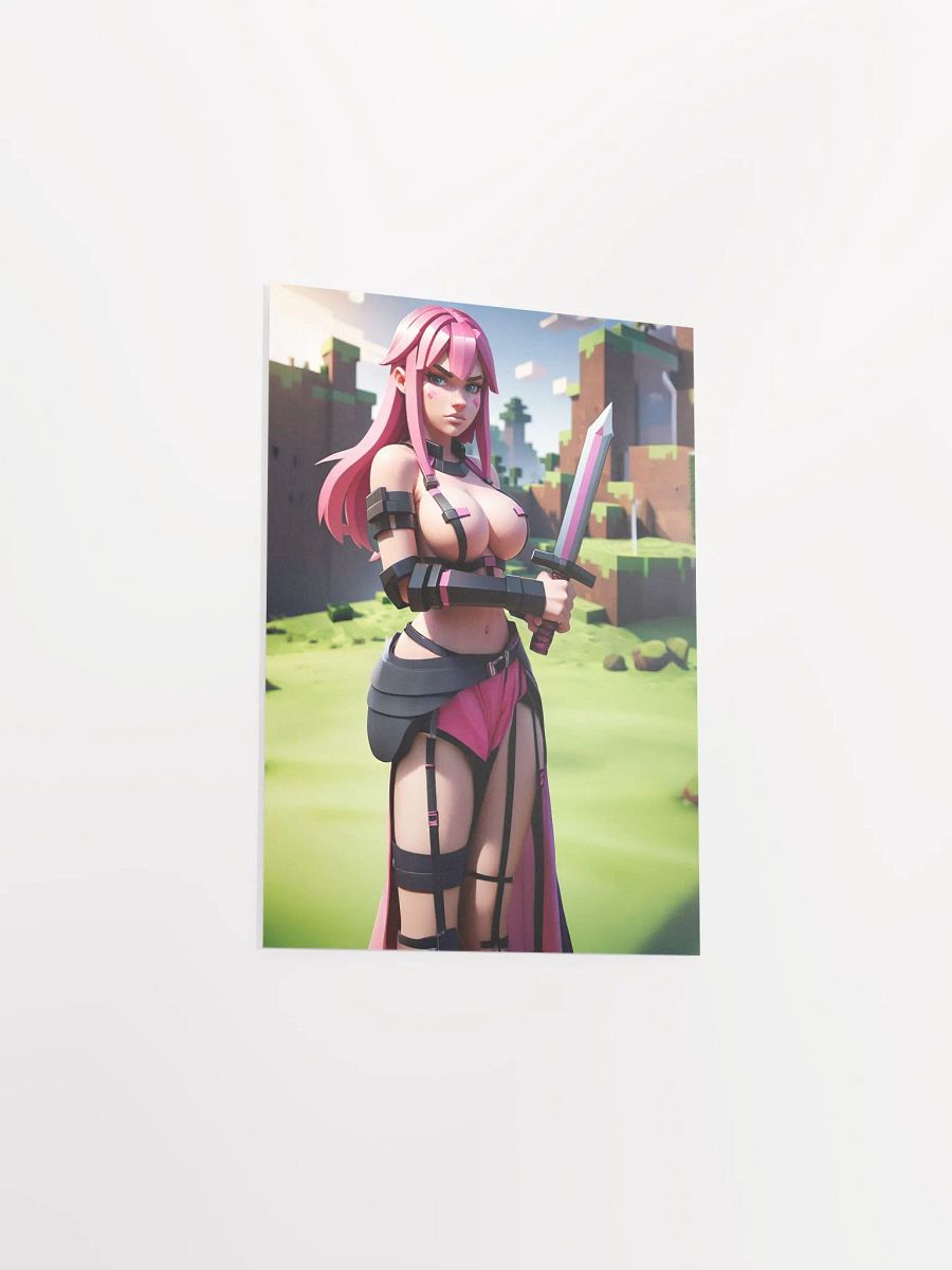 Pixel Warrior Princess Poster product image (37)