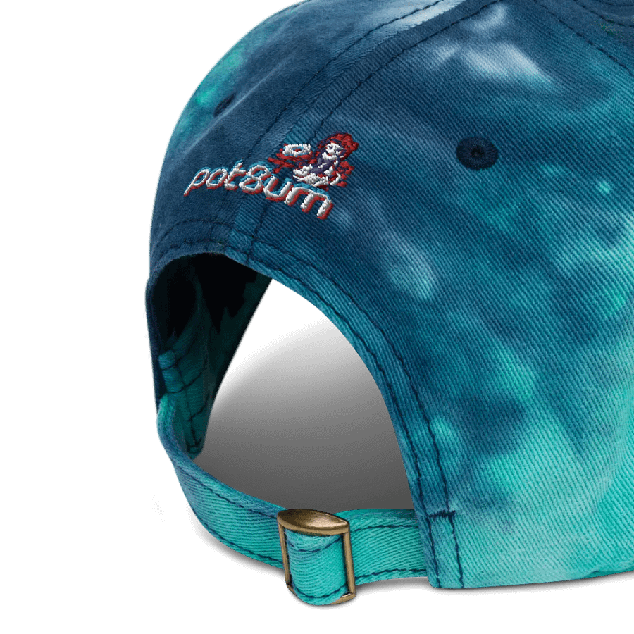 GROWING OUT OF PURE SPITE tie-dye dad hat product image (14)