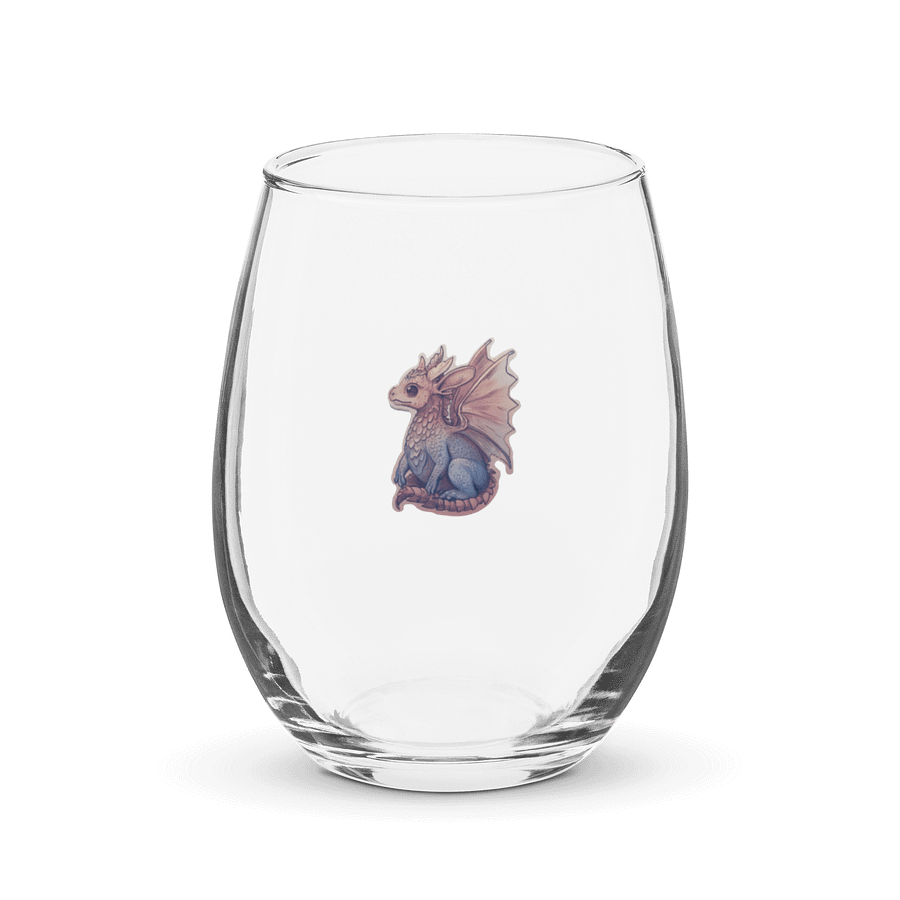 Whimsical Dragon Stemless Wine Glass product image (1)