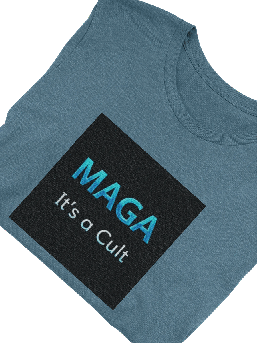Anti MAGA T-Shirts Soft Unisex Favorite Black/Blue product image (51)