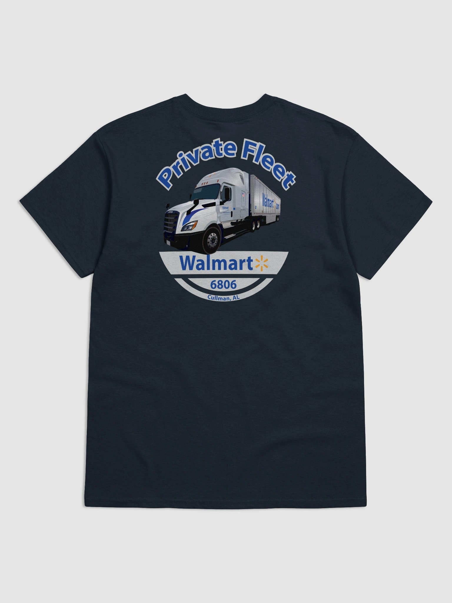 6806 Cullman Walmart Private Fleet tshirt product image (1)