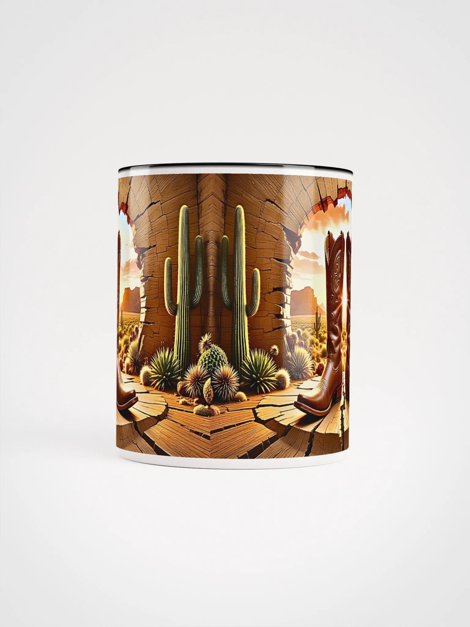 Desert Sunset Cowboy Boots Mug product image (38)