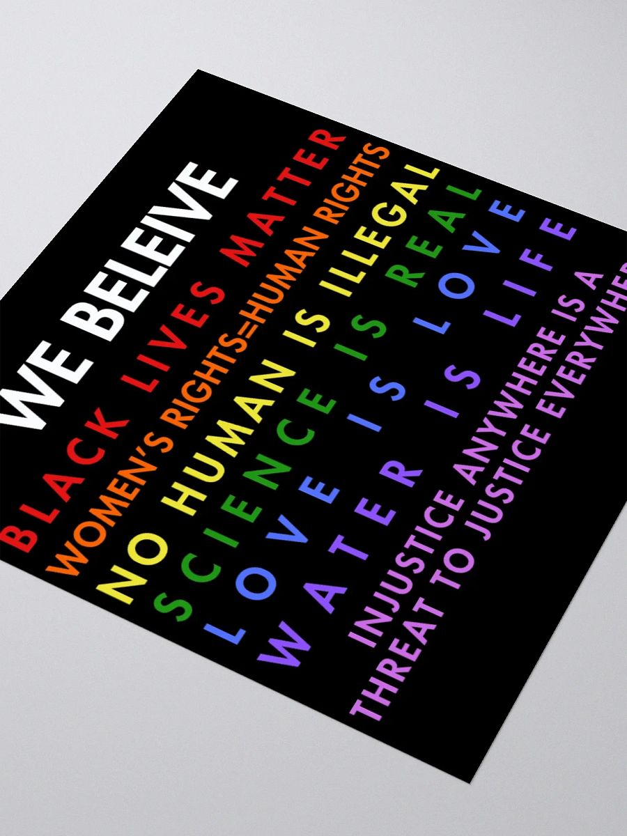 We Believe Sticker. product image (9)