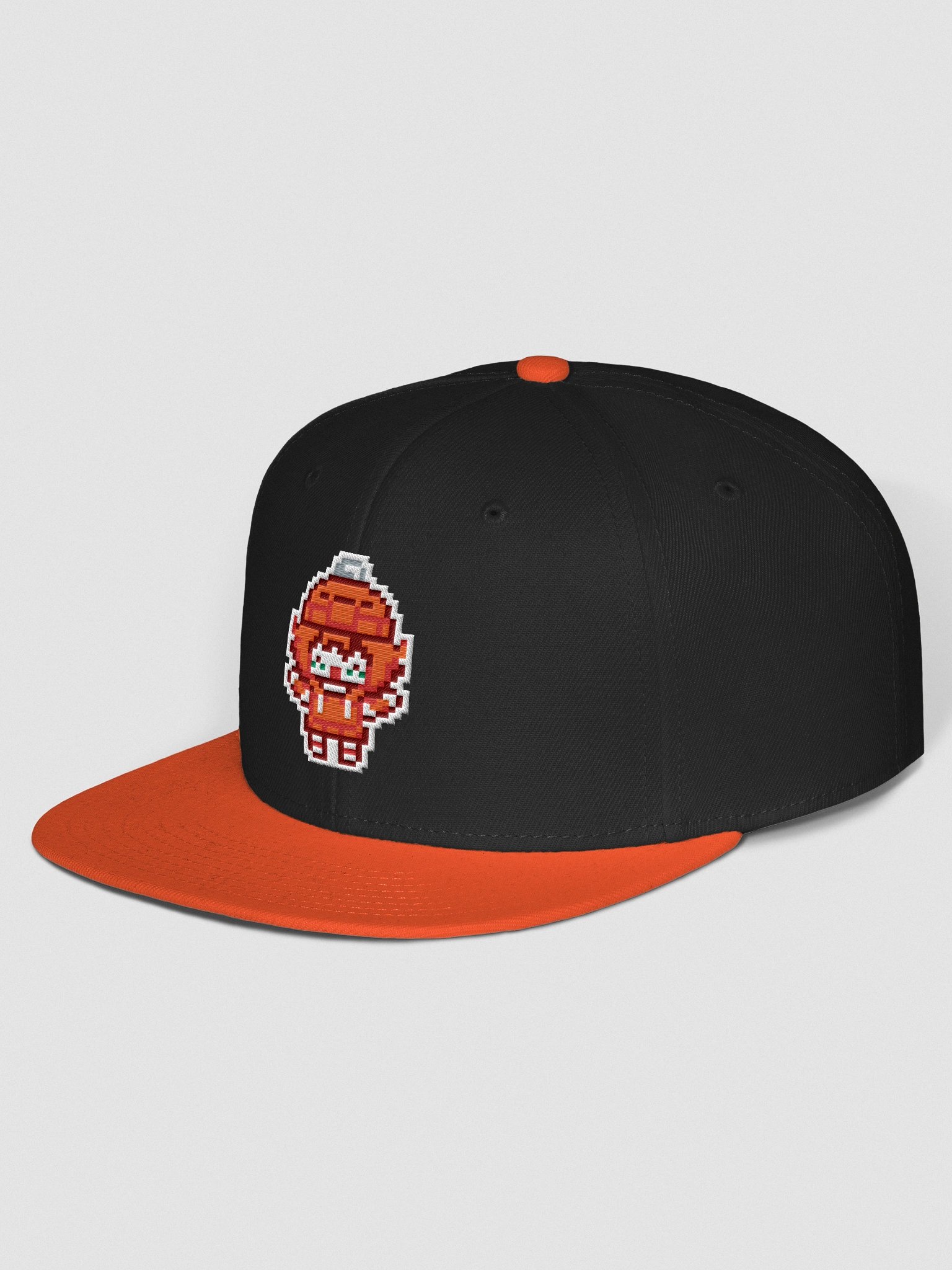 Pixel Oxy Snapback Cap (Outlined) product image (2)