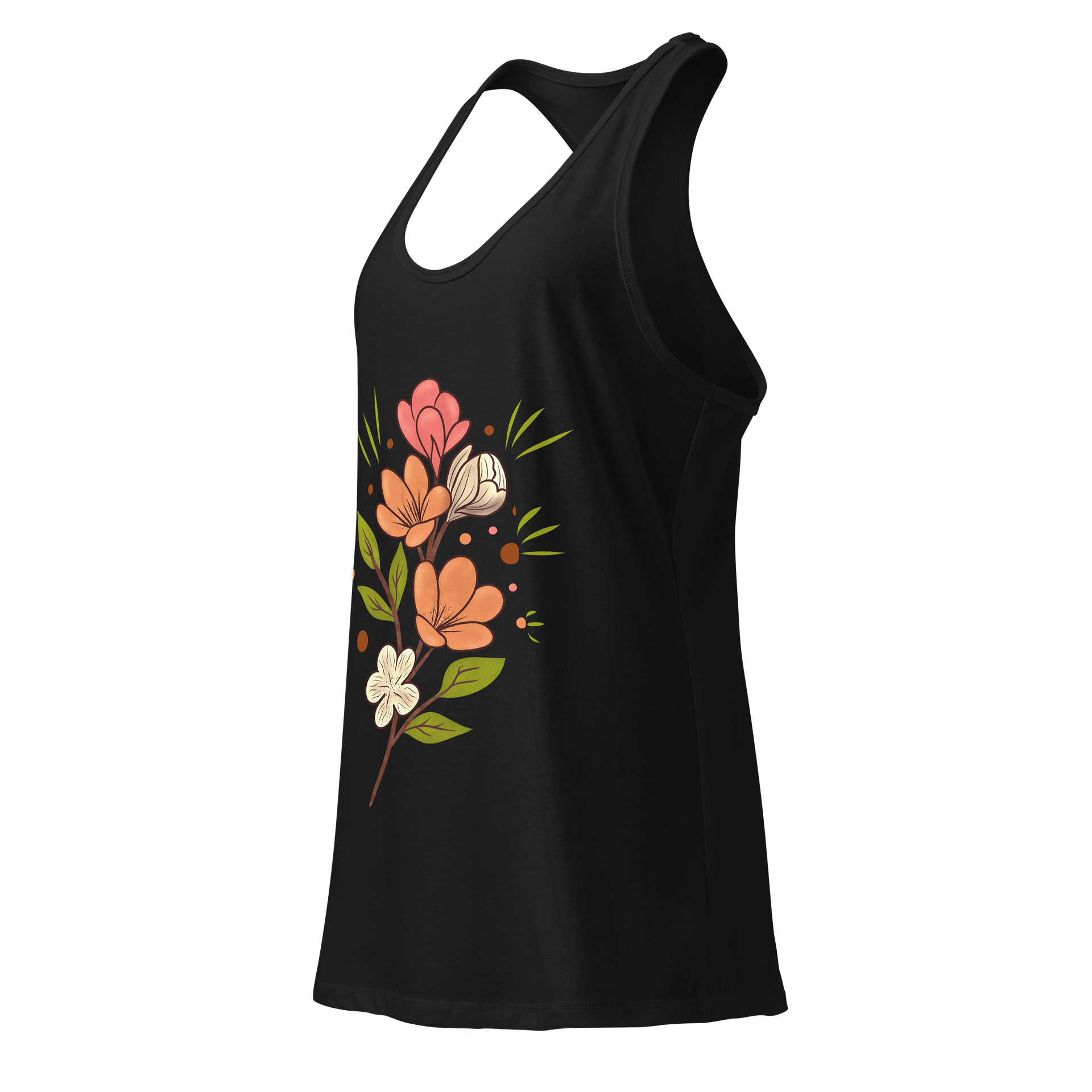 Floral Fusion Racerback Tank product image (9)