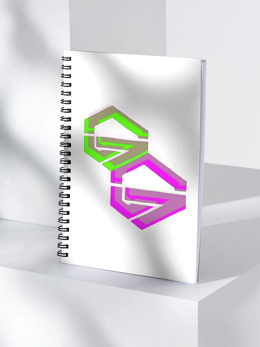 Spiral Notebook - White with GG Logo product image (4)