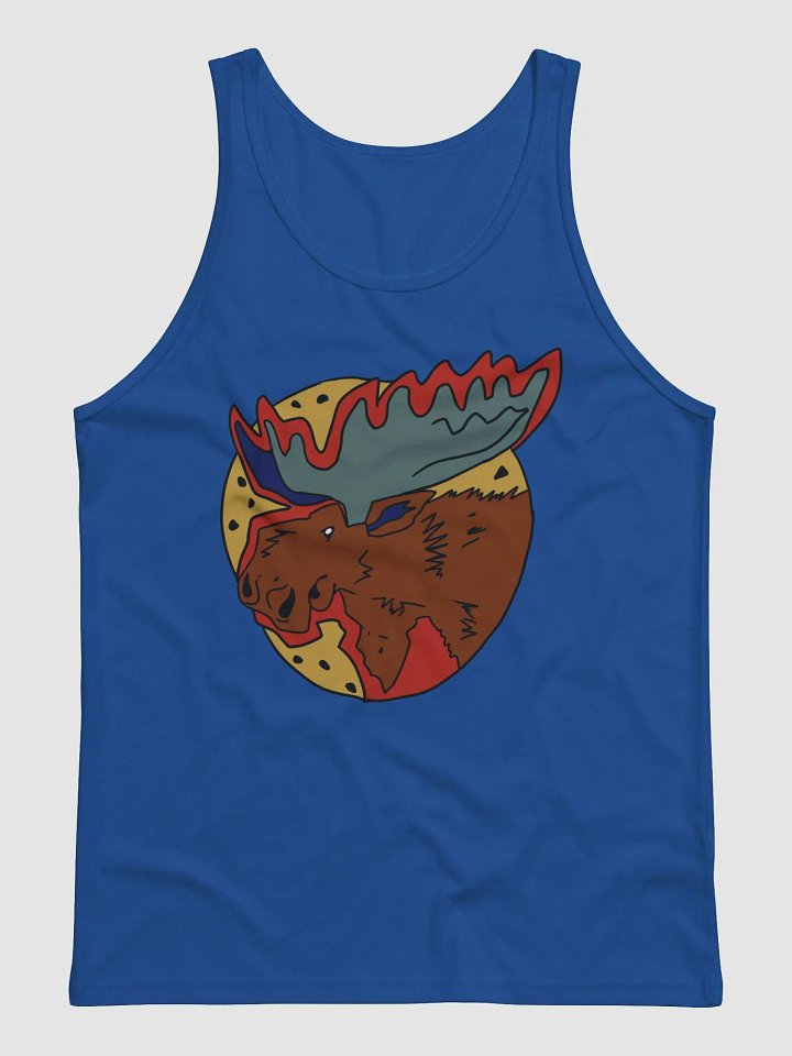 Vapormoose unisex jersey tank top product image (2)