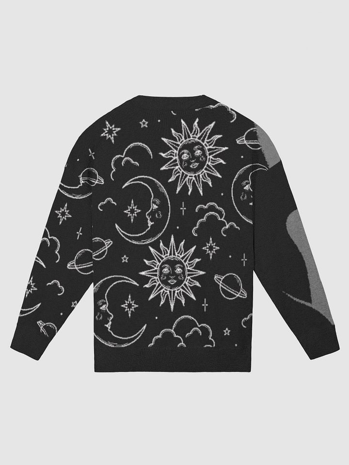 KawaiKitten Contrast Of Dark Knitted Sweater product image (2)