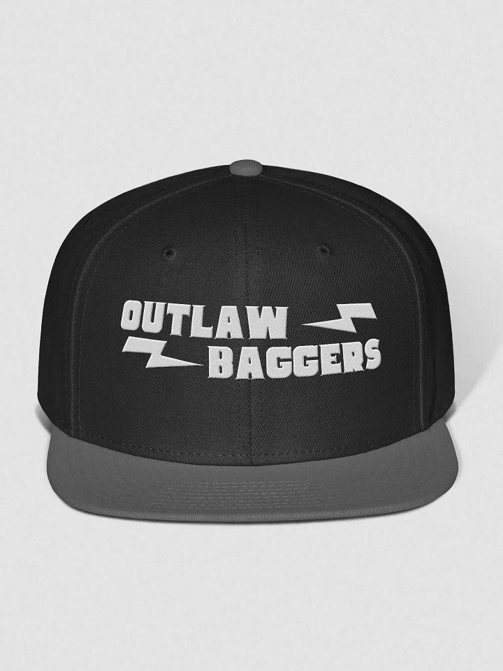 Outlaw Baggers Snapback Flat bill Hat product image (1)